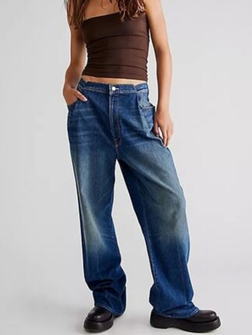 MOTHER Superior The Pinch Sneak Jeans In Bad Reputation Size 33